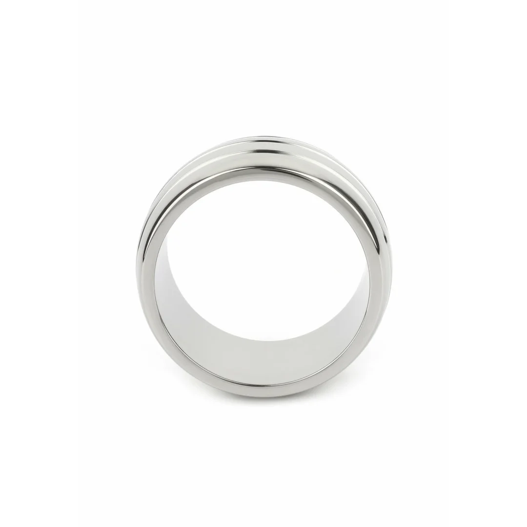 Mr. Steel Oval Barrel C-Ring 50mm stalowy pierścień anatomiczny — zdjęcie 4