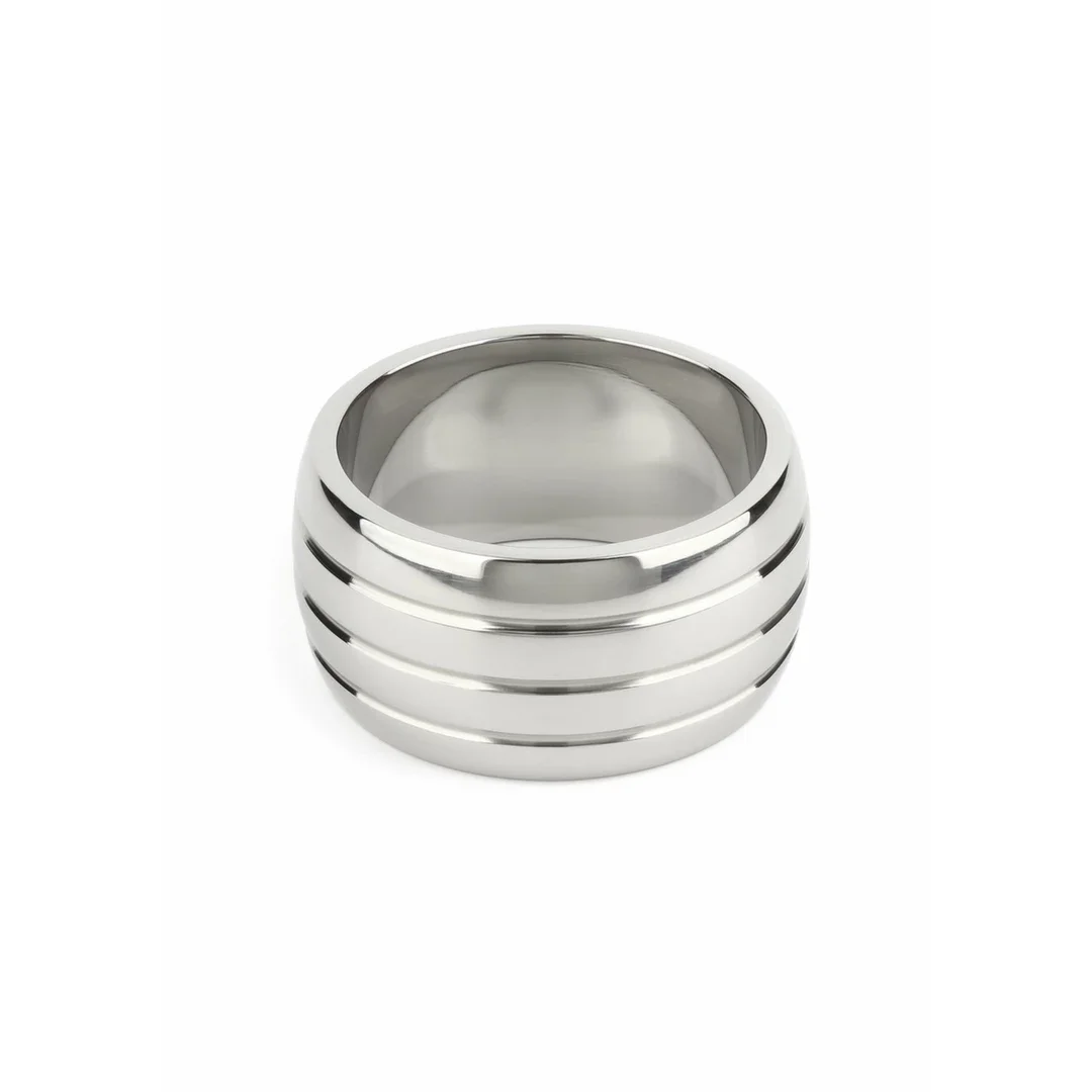 Mr. Steel Oval Barrel C-Ring 50mm stalowy pierścień anatomiczny — zdjęcie 5
