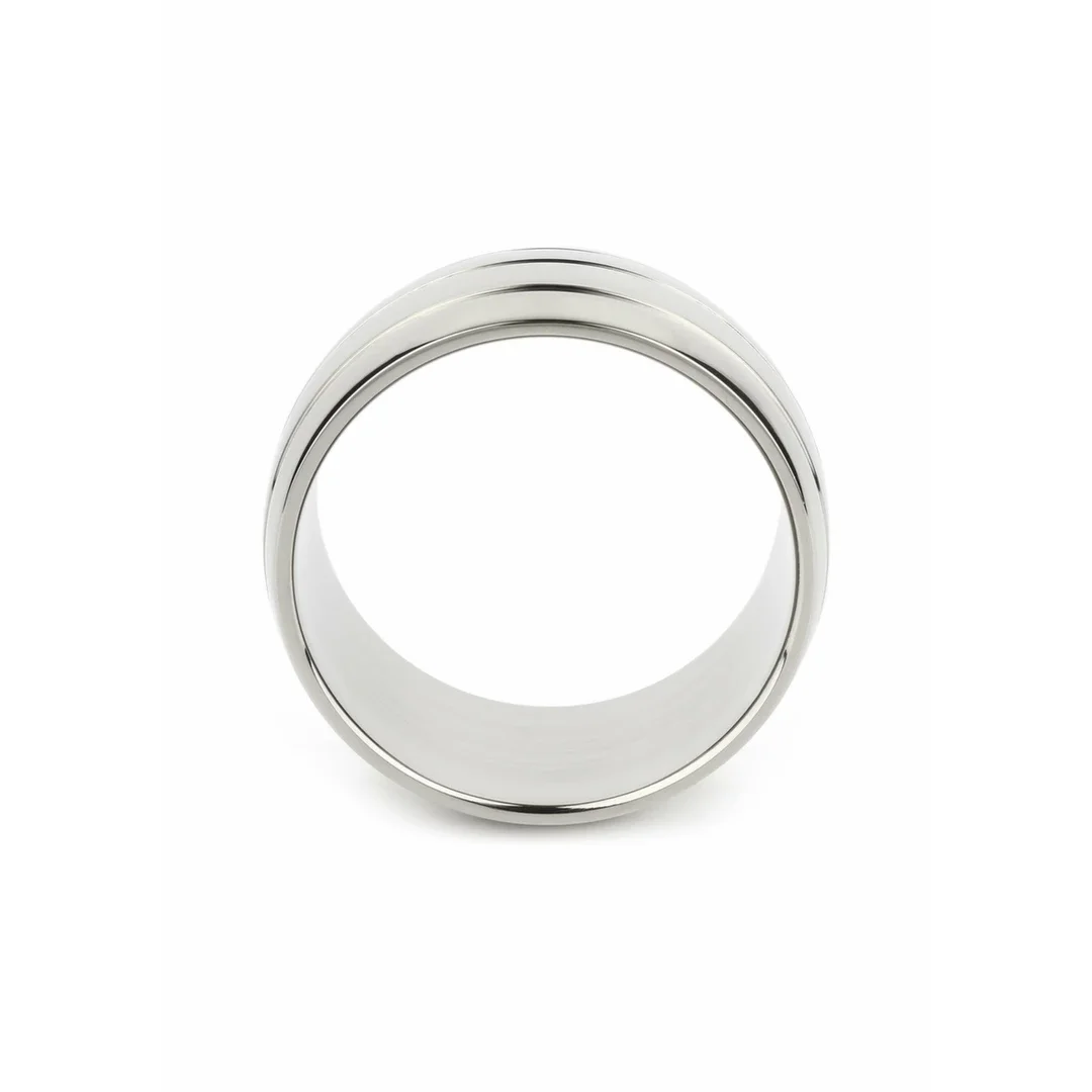 Mr. Steel Oval Barrel C-Ring 55mm stalowy pierścień anatomiczny — zdjęcie 4