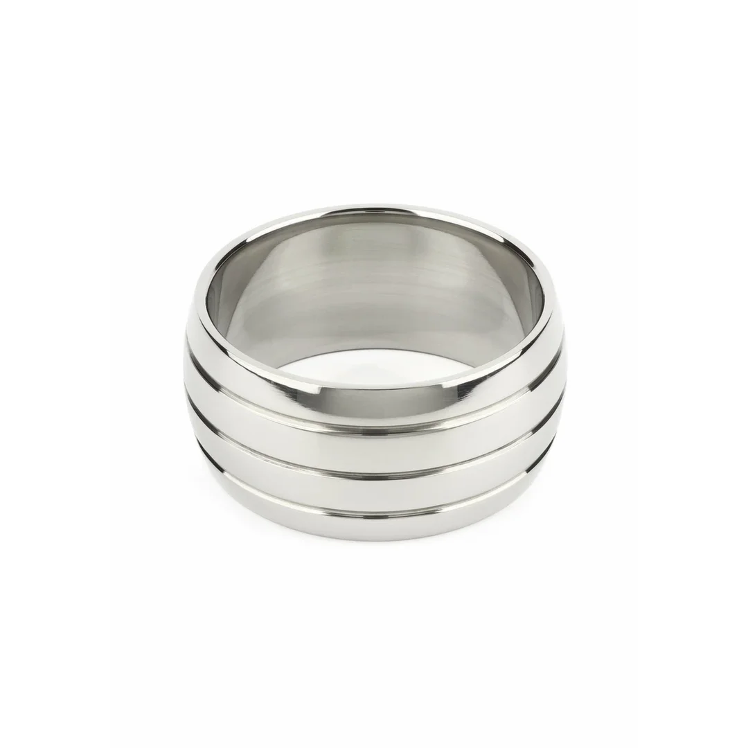Mr. Steel Oval Barrel C-Ring 55mm stalowy pierścień anatomiczny — zdjęcie 5