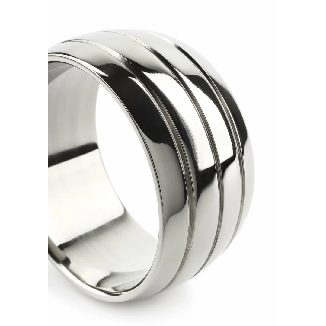 Mr. Steel Oval Barrel C-Ring 55mm stalowy pierścień anatomiczny — zdjęcie 6