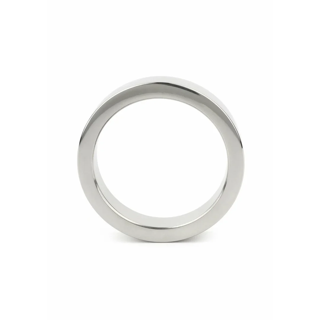 Mr. Steel Premium C-Ring stalowy pierścień 10mm x 40mm minimalistyczny — zdjęcie 4
