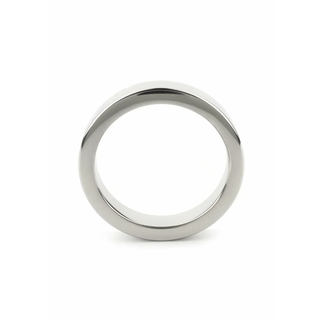 Mr. Steel Premium C-Ring stalowy pierścień 8mm x 35mm minimalistyczny — zdjęcie 4