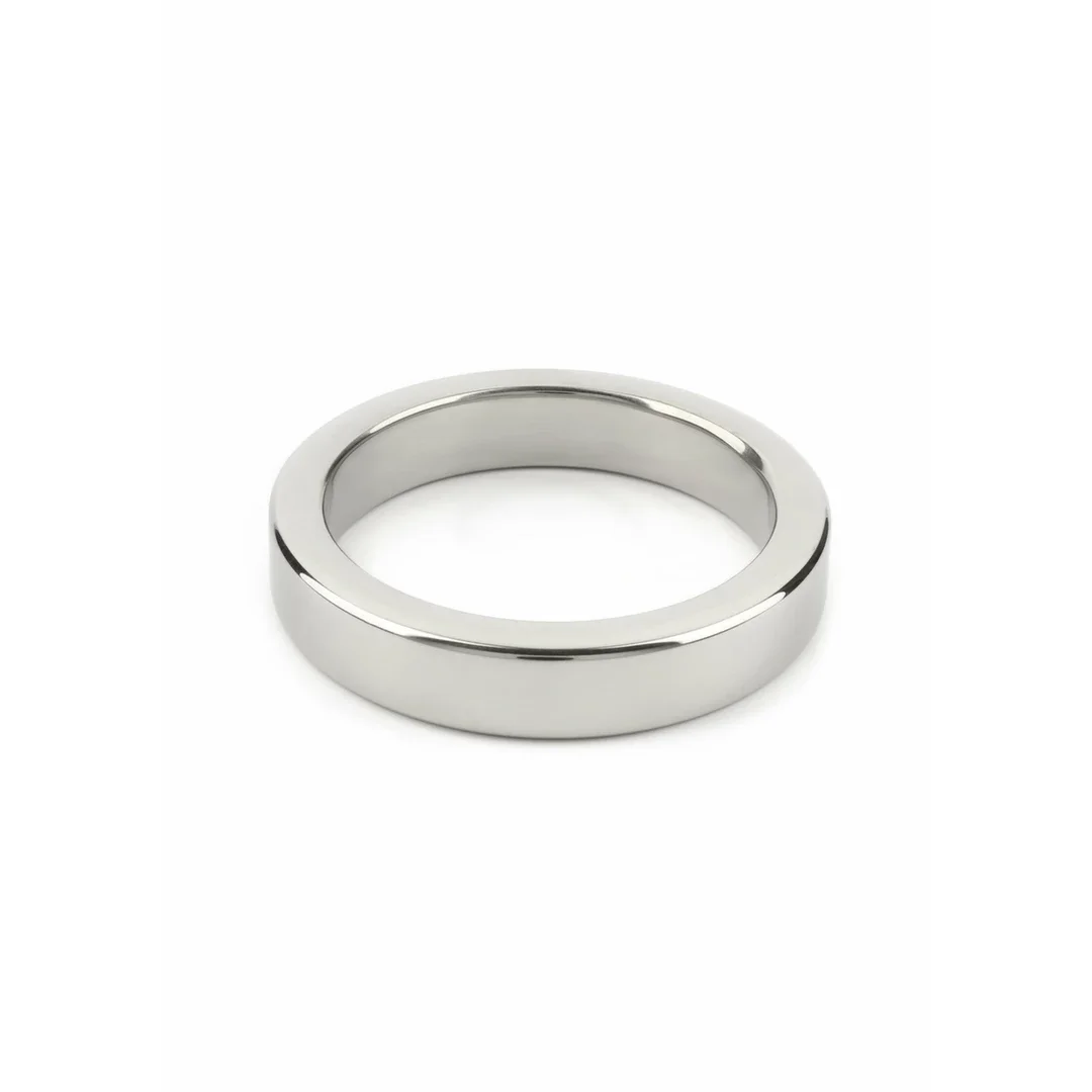 Mr. Steel Premium C-Ring stalowy pierścień 8mm x 35mm minimalistyczny — zdjęcie 5