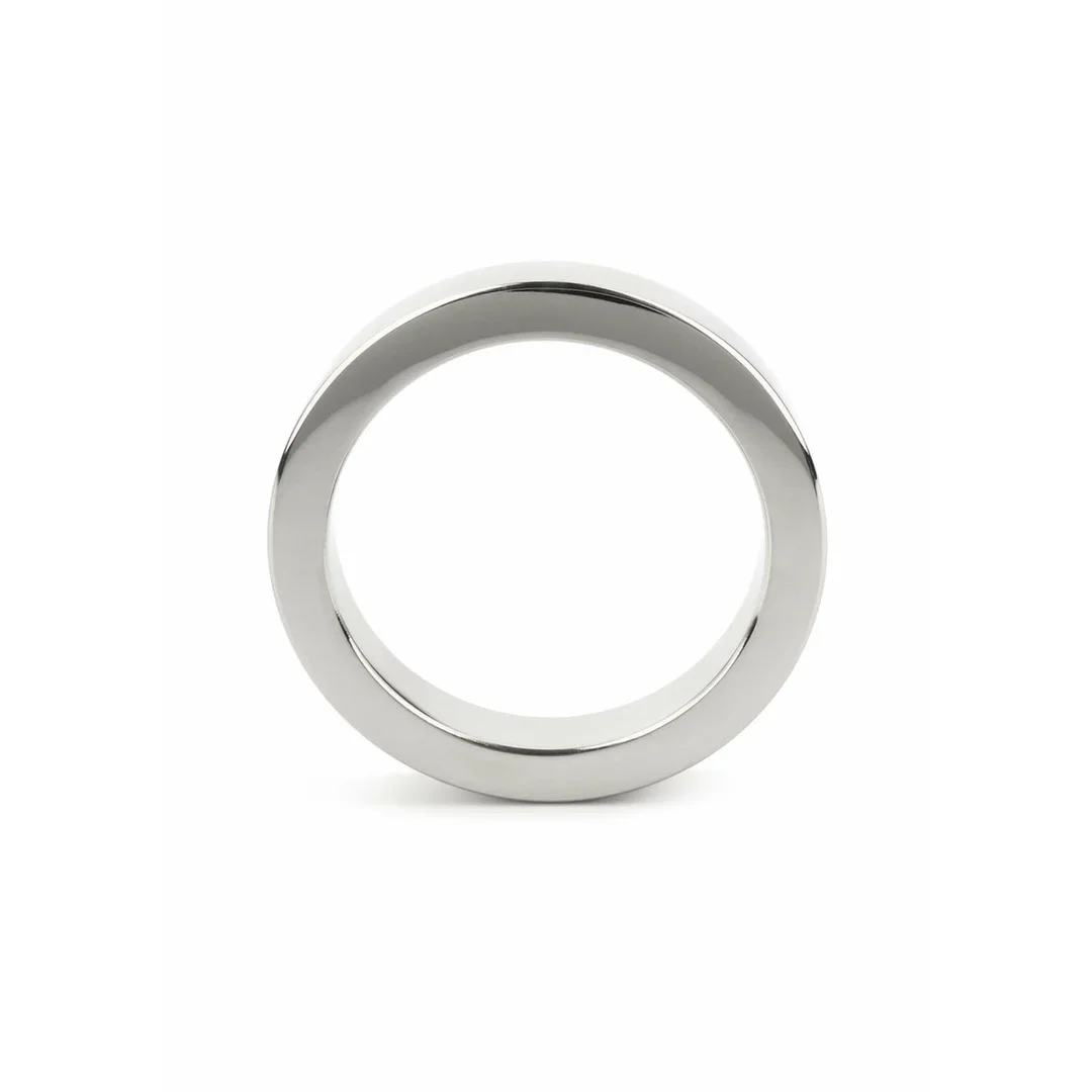 Mr. Steel Premium C-Ring stalowy pierścień 8mm x 40mm minimalistyczny — zdjęcie 4