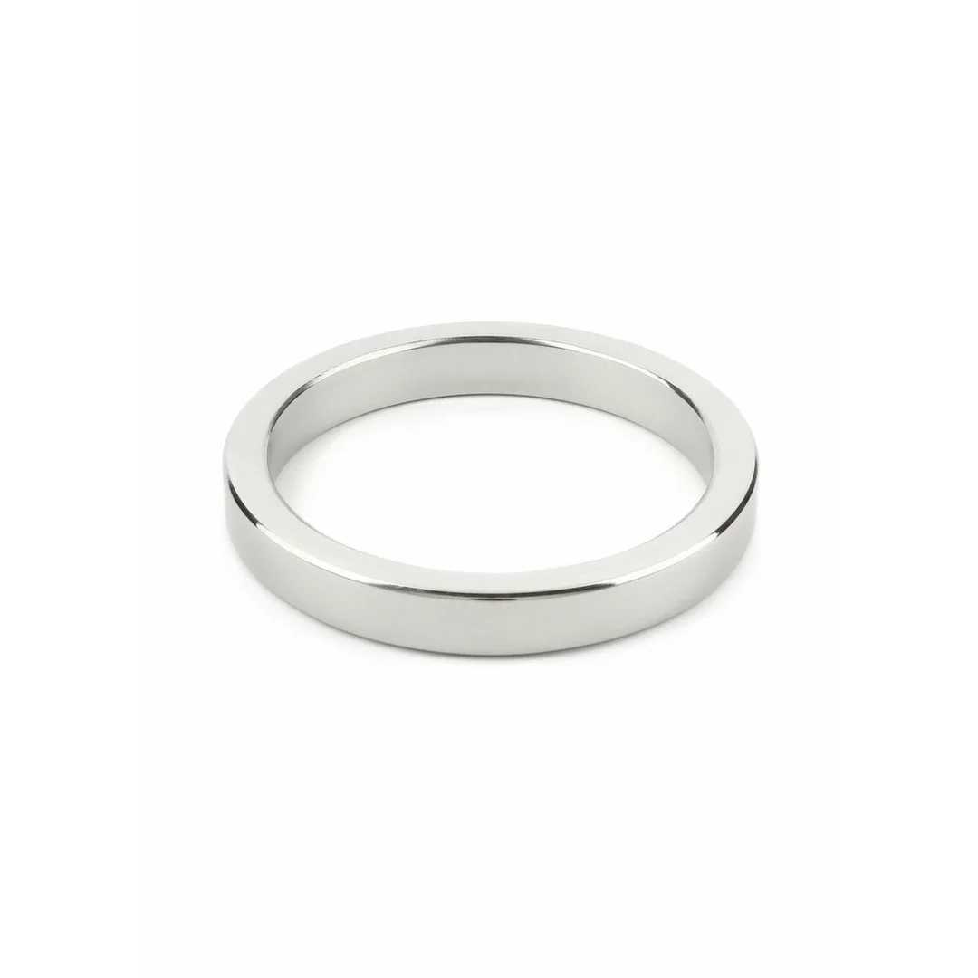 Mr. Steel Premium C-Ring stalowy pierścień 8mm x 50mm minimalistyczny — zdjęcie 5