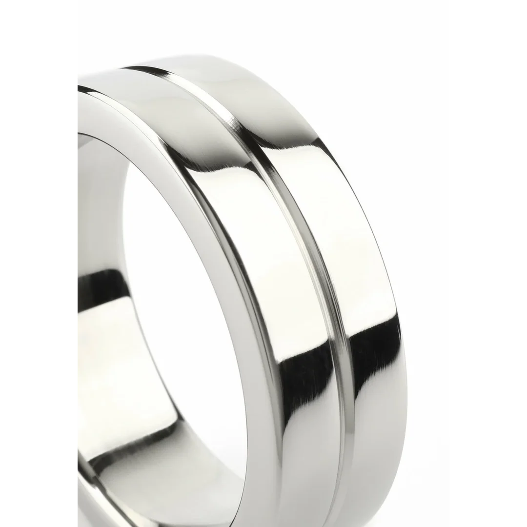 Mr. Steel Single Grooved C-Ring 40mm stalowy pierścień anatomiczny — zdjęcie 6