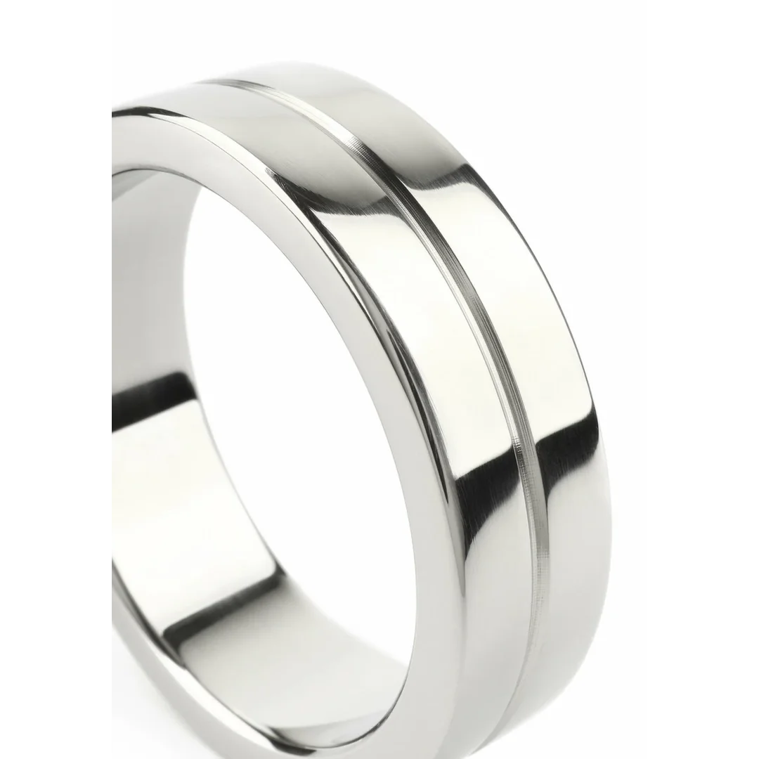 Mr. Steel Single Grooved C-Ring 45mm stalowy pierścień z rowkiem — zdjęcie 6