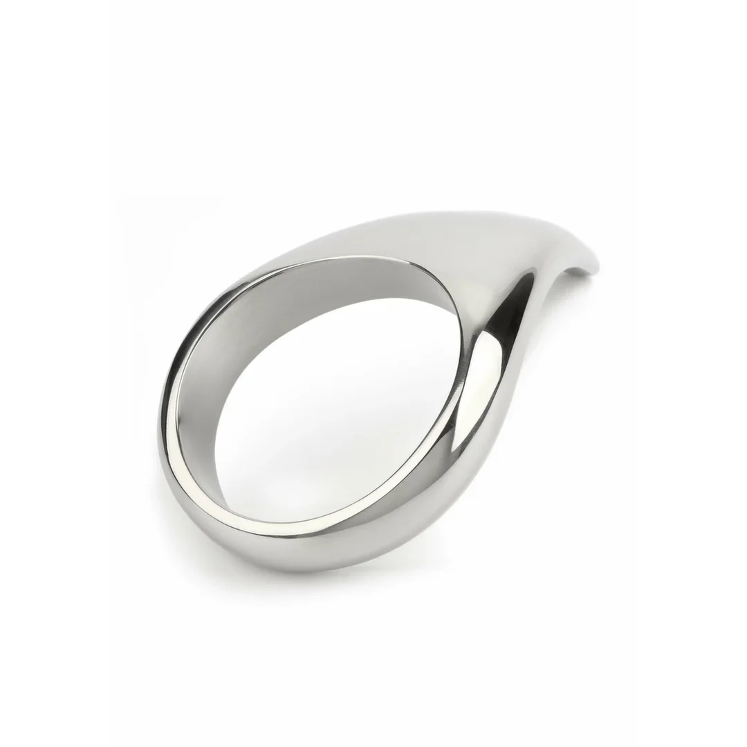 Mr. Steel Teardrop C-Ring 55mm stalowy pierścień anatomiczny — zdjęcie 4