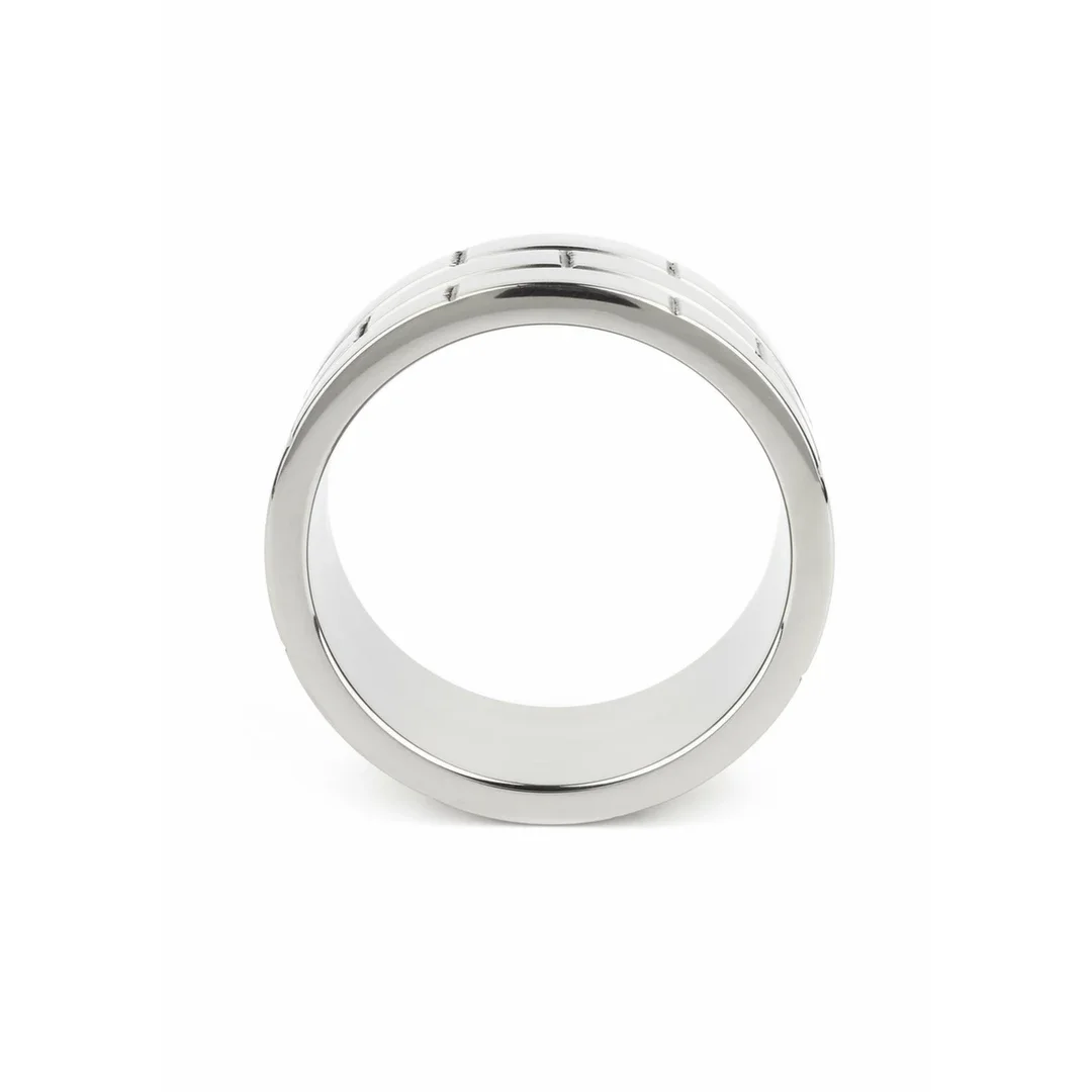 Mr. Steel The Wall stalowy pierścień intymny 50mm szeroki 340g — zdjęcie 4