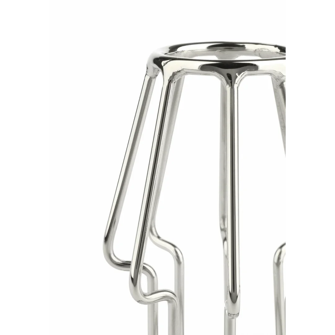 Mr. Steel Trapezoid Plug Medium stalowy, geometryczny, średni rozmiar — zdjęcie 5