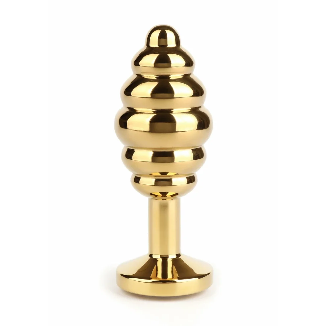 Mr. Steel Twister Plug Large stalowy spiralny z ozdobną bazą — zdjęcie 4
