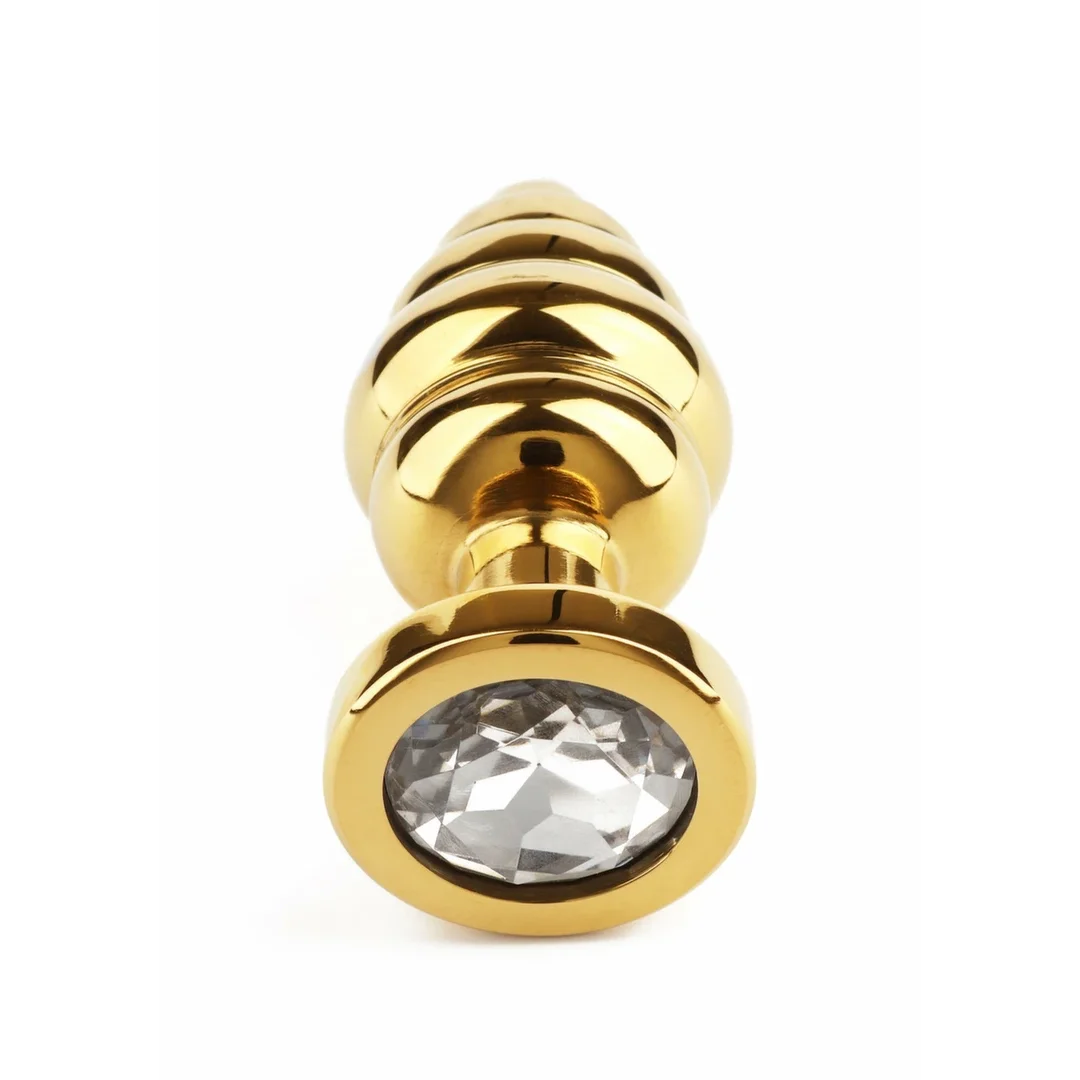 Mr. Steel Twister Small - stalowy korek spiralny z ozdobną bazą — zdjęcie 5