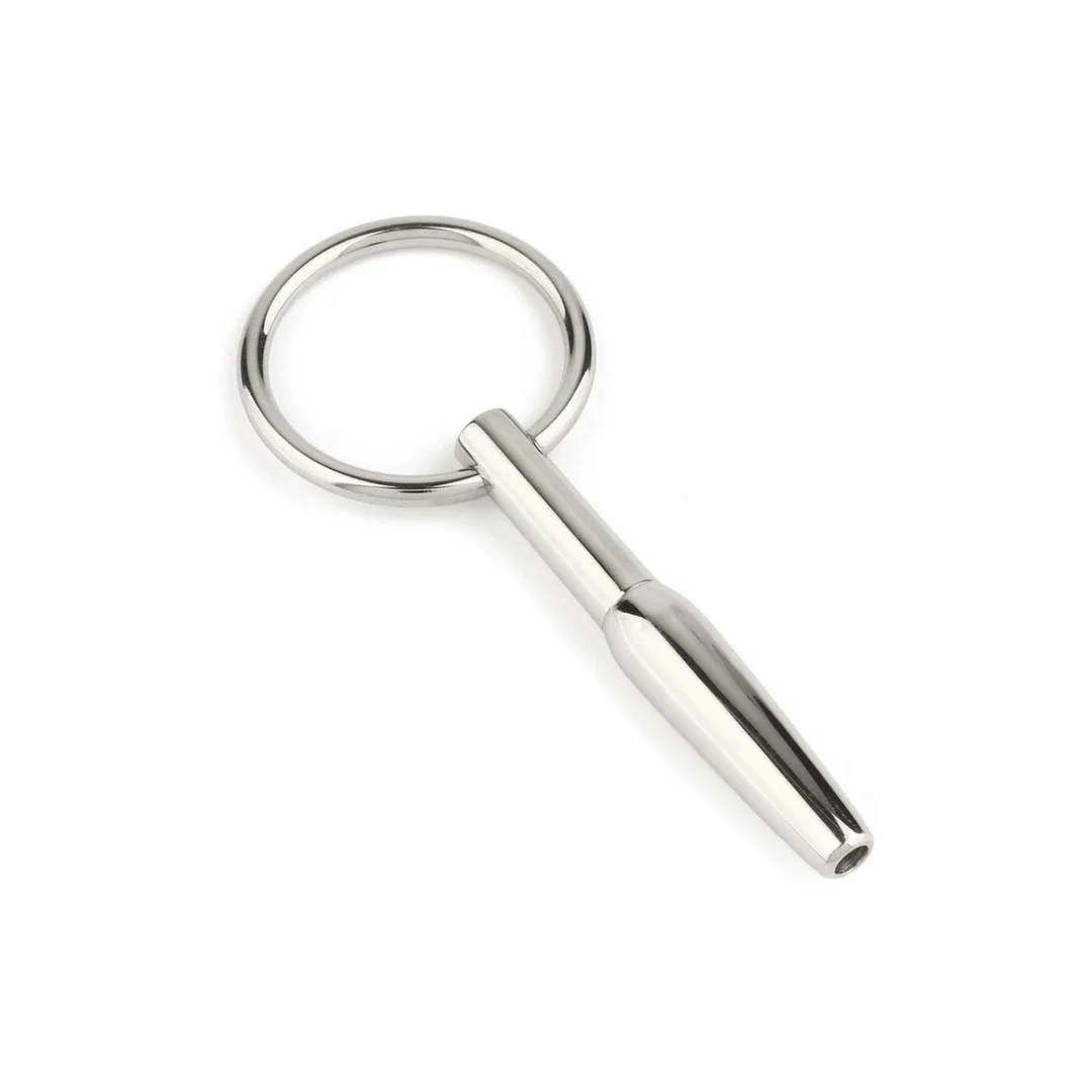 Mr. Steel Uretheral Open Plug stalowy anatomiczny z otwartym kanałem 8 mm — zdjęcie 3