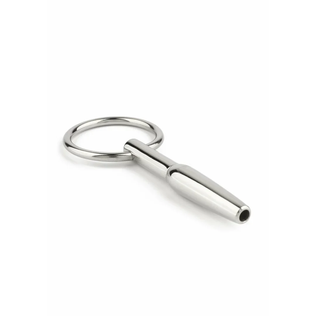 Mr. Steel Uretheral Open Plug stalowy anatomiczny z otwartym kanałem 8 mm — zdjęcie 4