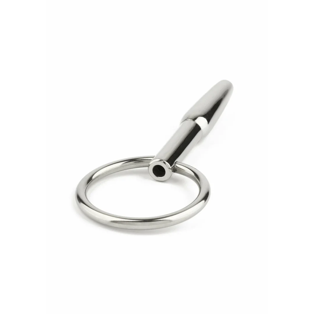 Mr. Steel Uretheral Open Plug stalowy anatomiczny z otwartym kanałem 8 mm — zdjęcie 2