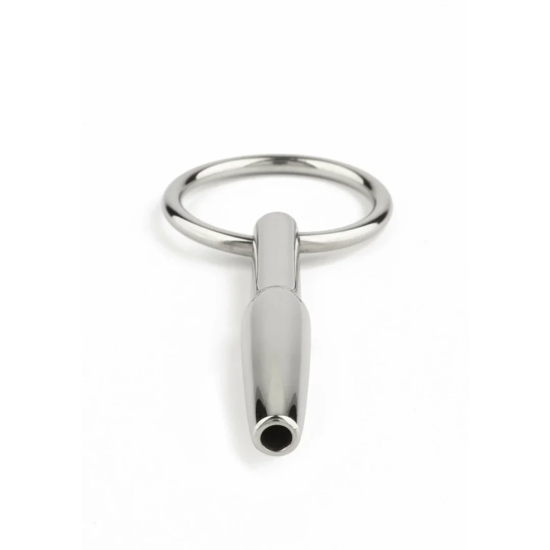 Mr. Steel Uretheral Open Plug stalowy anatomiczny z otwartym kanałem 8 mm — zdjęcie 4