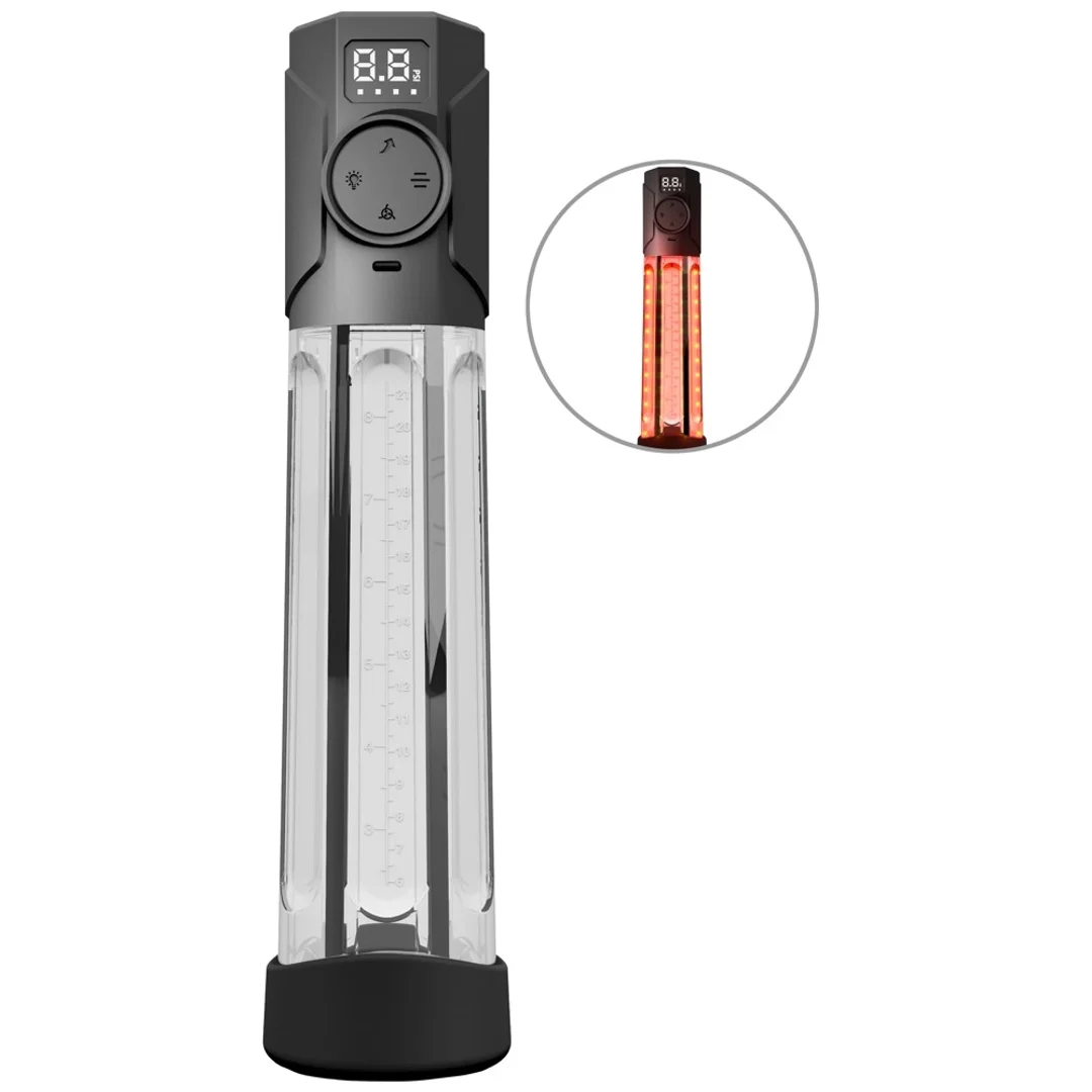 MrBoner Red Light Power Pump - automatyczna pompa z podczerwienią, 32,9 cm — zdjęcie 2