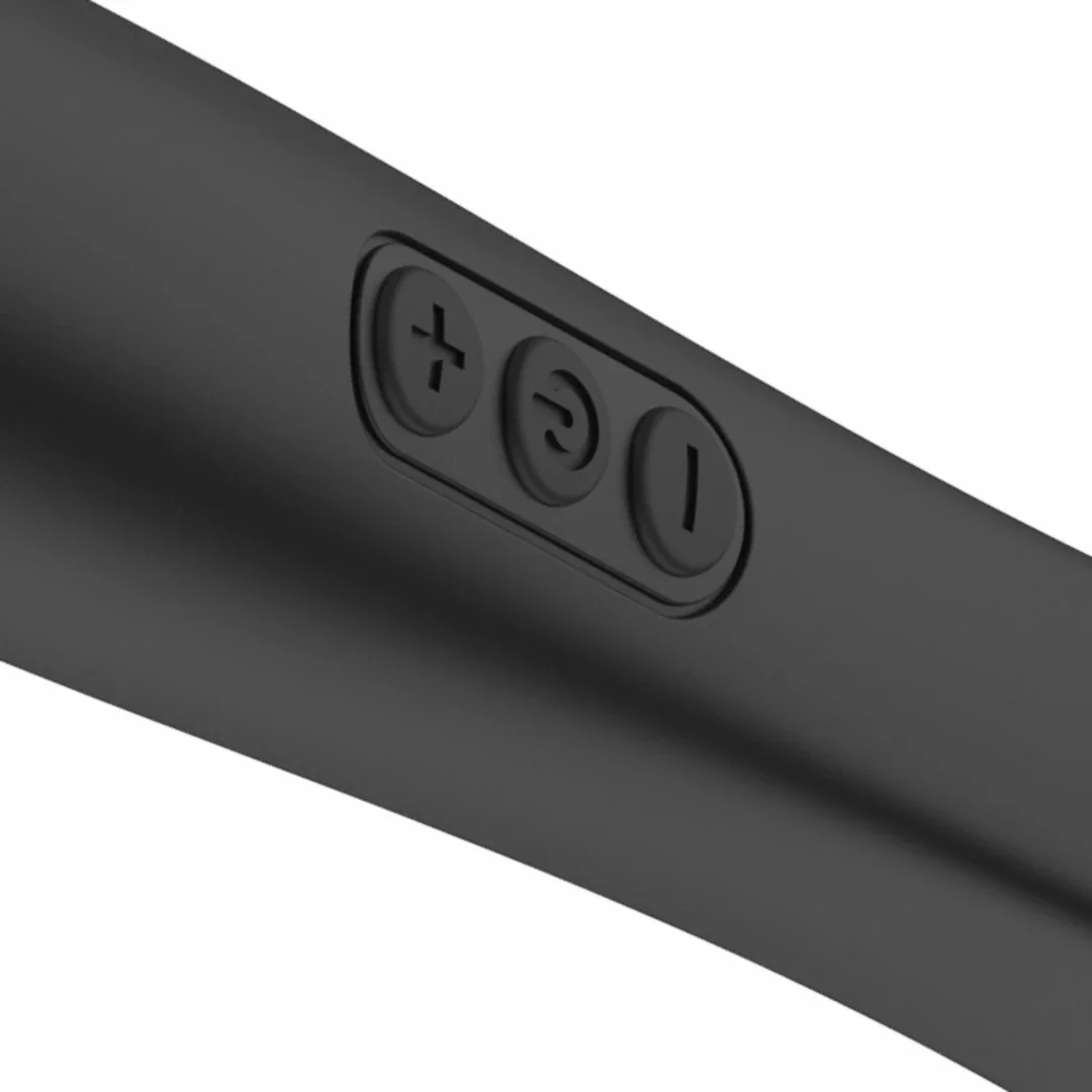 MyMagicWand Wand Vibrator Medium Black - wielofunkcyjny masażer IPX5 — zdjęcie 8