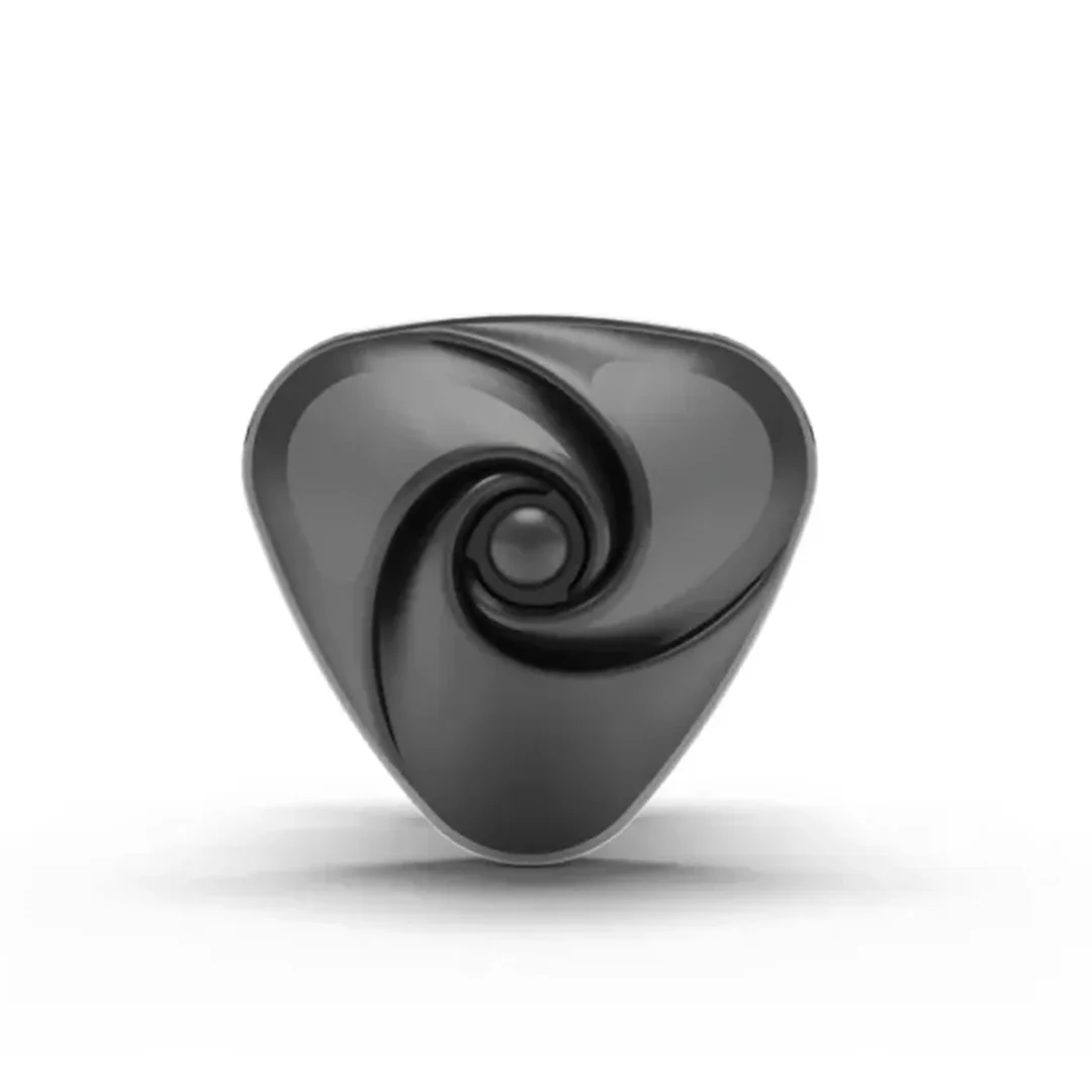 Mystim Hearts Desire Serce-Roża Layon e-stim czarny silikon 6,7 cm — zdjęcie 9