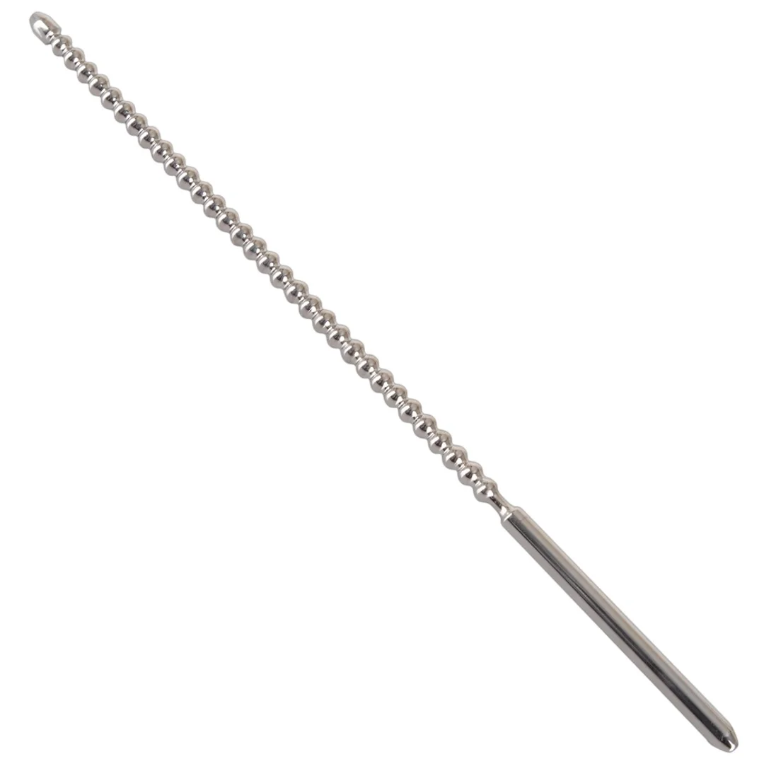 Mystim Plug Dilator ze stali nierdzewnej 24 cm, kulisty kształt — zdjęcie 2