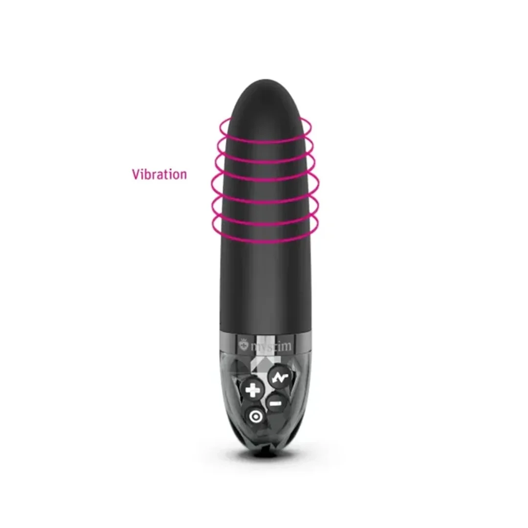 Mystim Sleak Freak eStim Black - wibrator z elektrostymulacją, czarny — zdjęcie 4