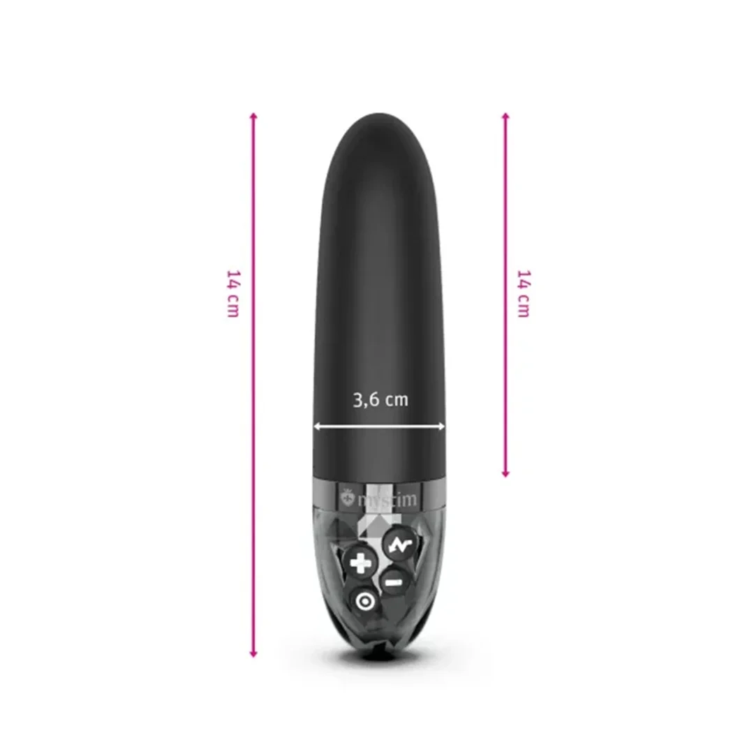 Mystim Sleak Freak eStim Black - wibrator z elektrostymulacją, czarny — zdjęcie 6