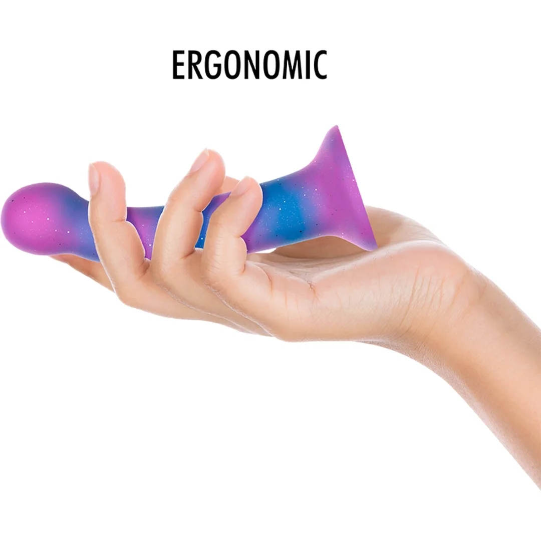 MYTHOLOGY Dion Galactic S - anatomiczny model silikonowy z bazą, 15 cm — zdjęcie 2