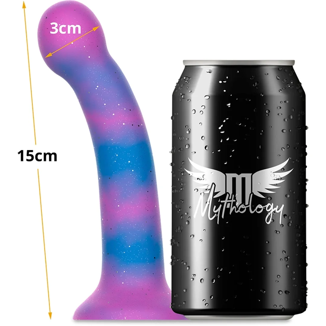 MYTHOLOGY Dion Galactic S - anatomiczny model silikonowy z bazą, 15 cm — zdjęcie 3