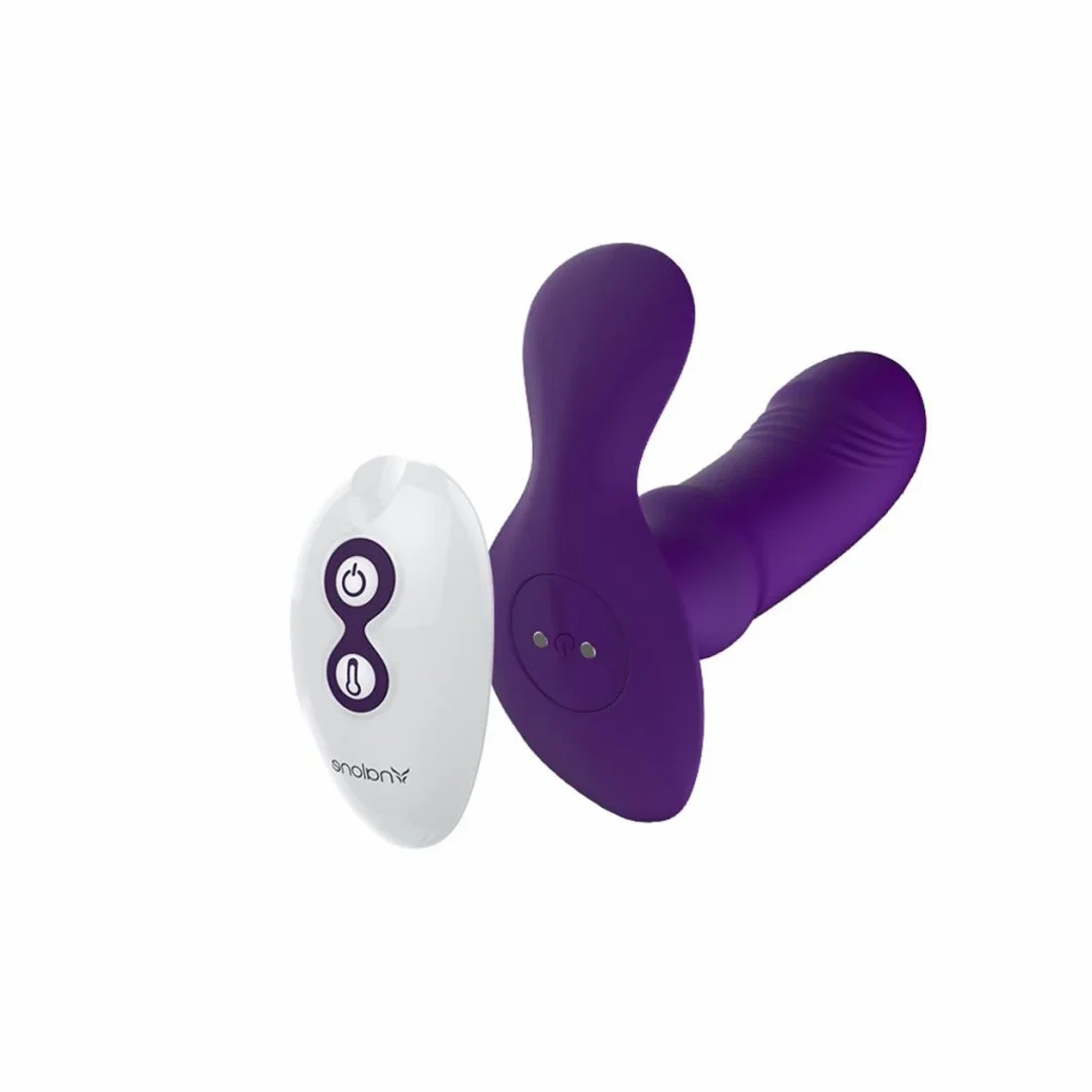 Nalone Marley Purple - masażer z funkcją podgrzewania, 7 trybow, pilot — zdjęcie 5