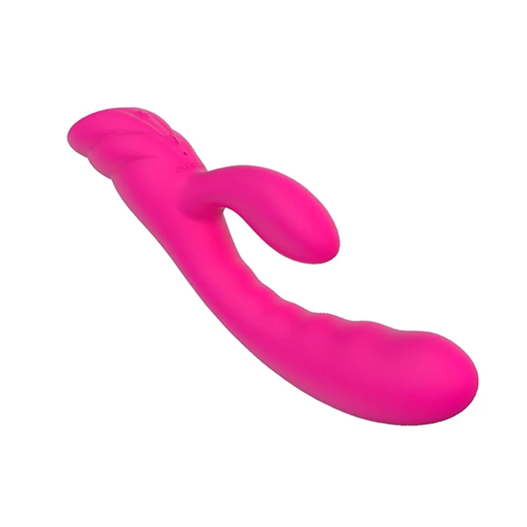Nalone Pure Pink - masażer z podwojnym silnikiem i funkcją podgrzewania — zdjęcie 2