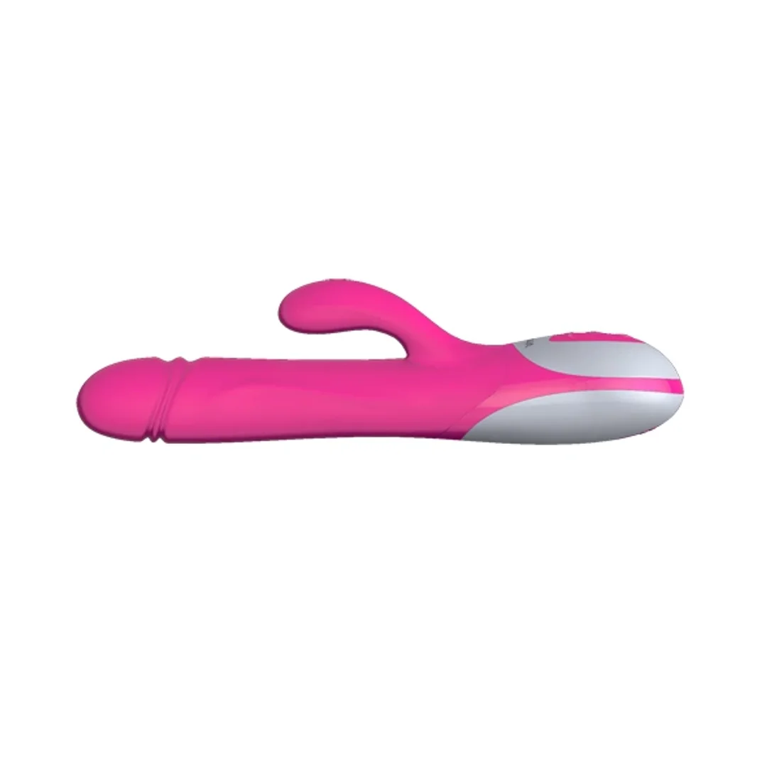 Nalone Wave silikonowy masażer z podwojnym napędem, wodoodporny 26 cm — zdjęcie 8