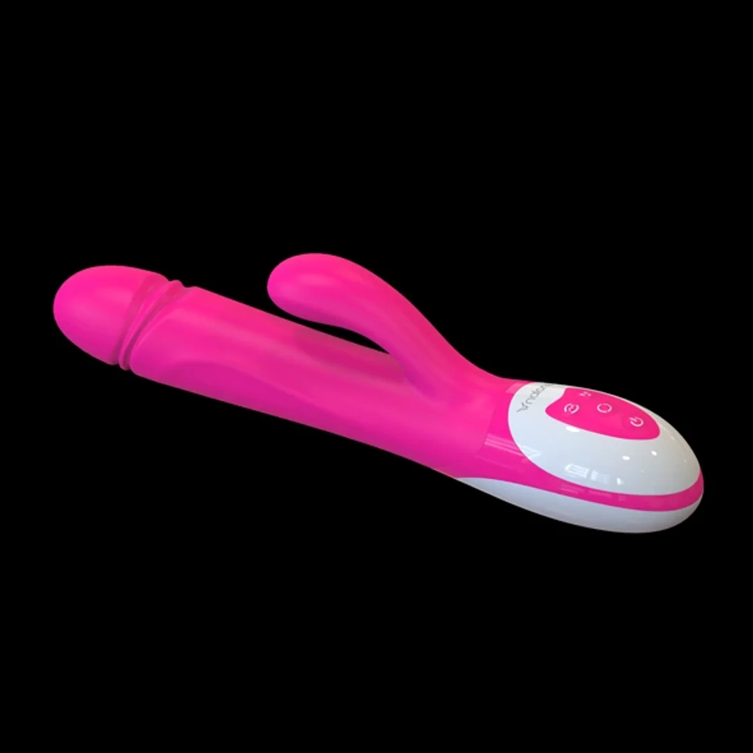 Nalone Wave silikonowy masażer z podwojnym napędem, wodoodporny 26 cm — zdjęcie 10