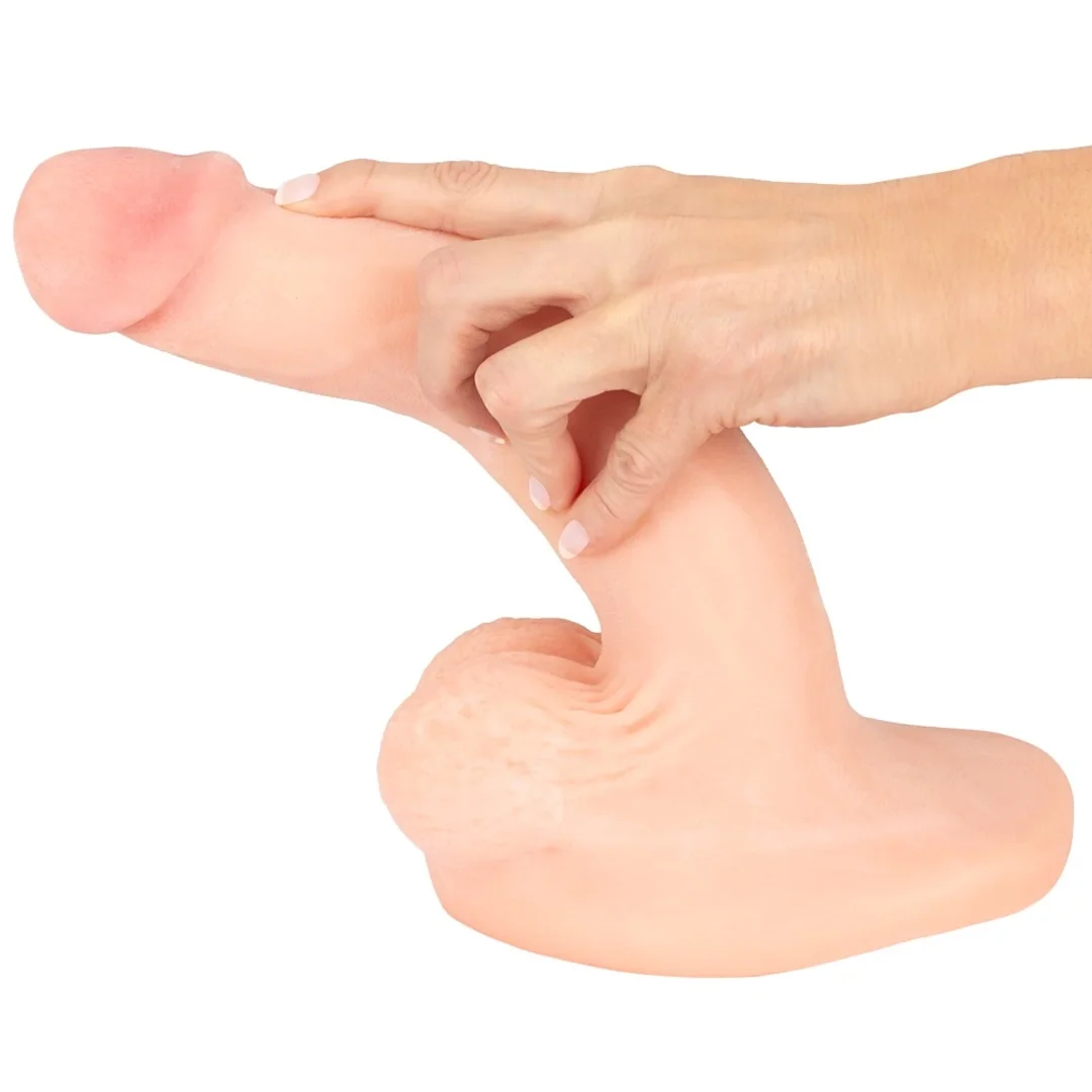 Nature Skin 3in1 Extension Masturbator Dildo 31 cm TPE uniwersalny — zdjęcie 8