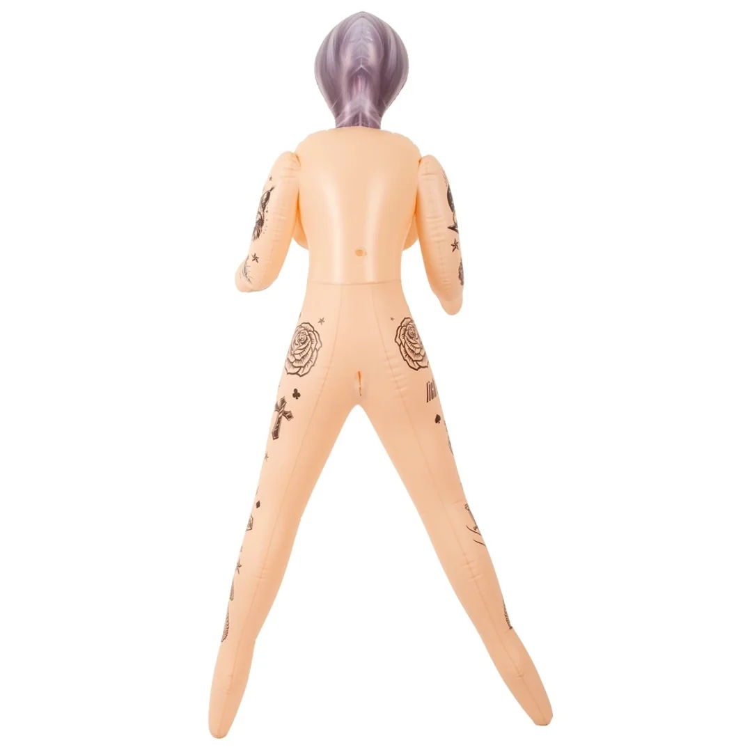 NaughtyDollz Tattoed Doll 152 cm - dmuchana figura z tatuażami — zdjęcie 5