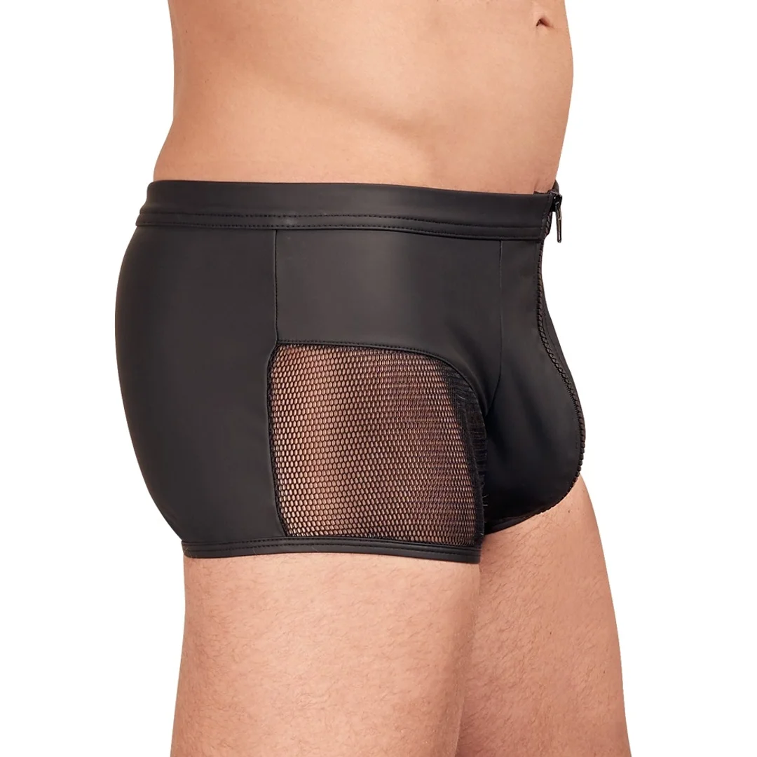 NEK Bokserki Męskie Matowe z Siateczką Czarny XL Komfortowy Design — zdjęcie 3