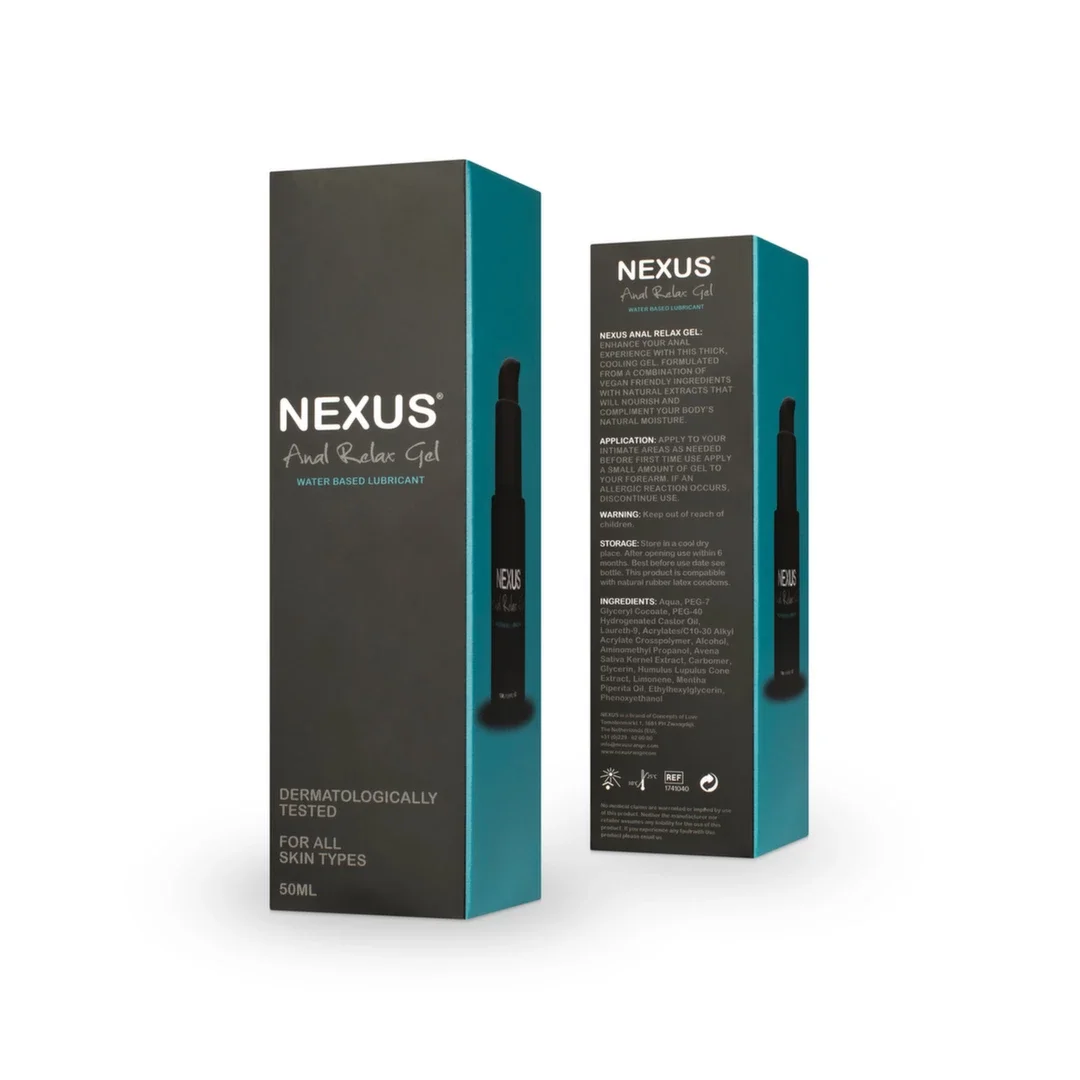 Nexus Anal Relax Gel żel intymny chłodzący 50 ml na bazie wody — zdjęcie 3