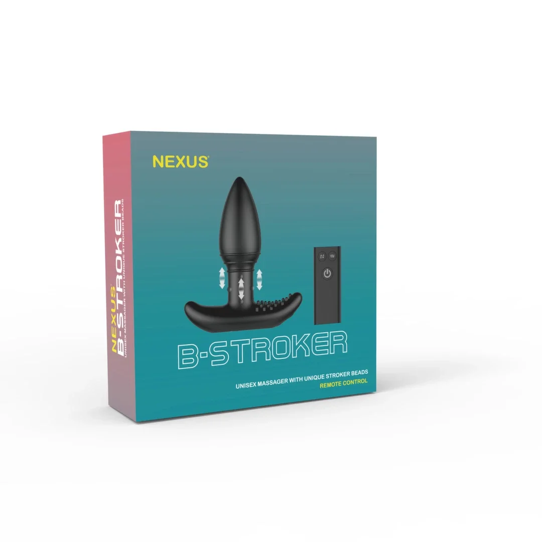 Nexus B-Stroker - wibrujący model z ruchomymi wypustkami, pilot — zdjęcie 6