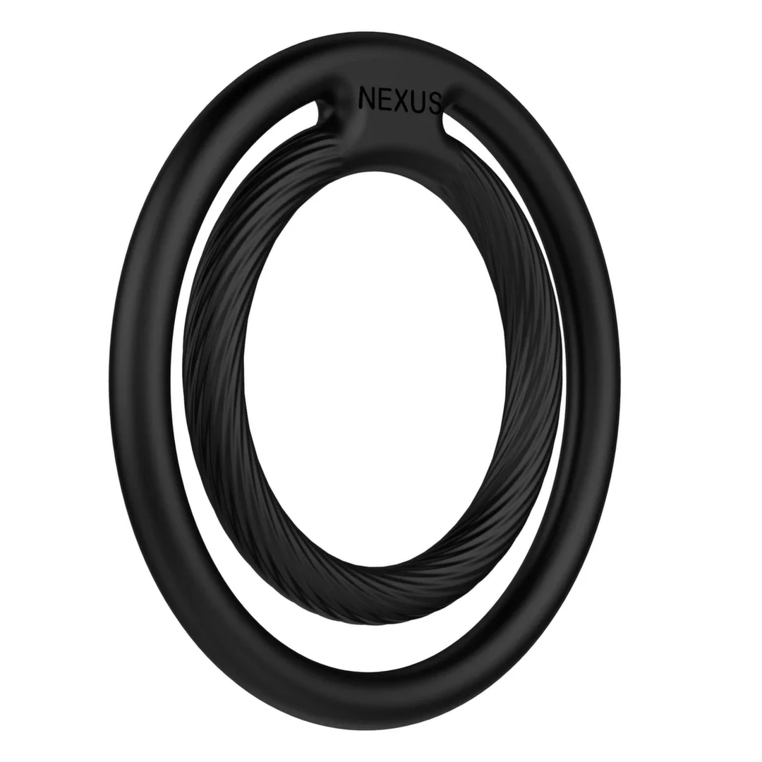 Nexus Double Ring silikonowy pierścień elastyczny uniwersalny — zdjęcie 5