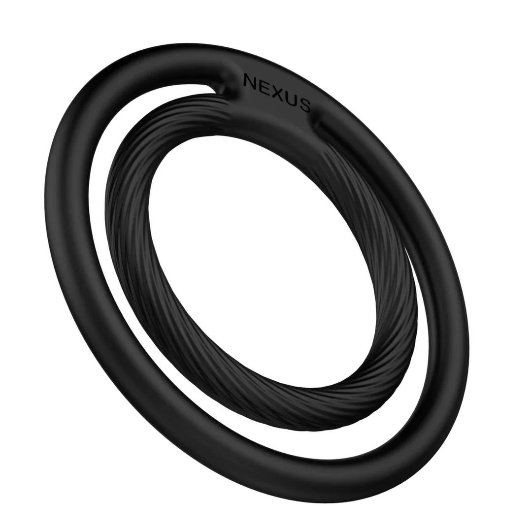 Nexus Double Ring silikonowy pierścień elastyczny uniwersalny — zdjęcie 7