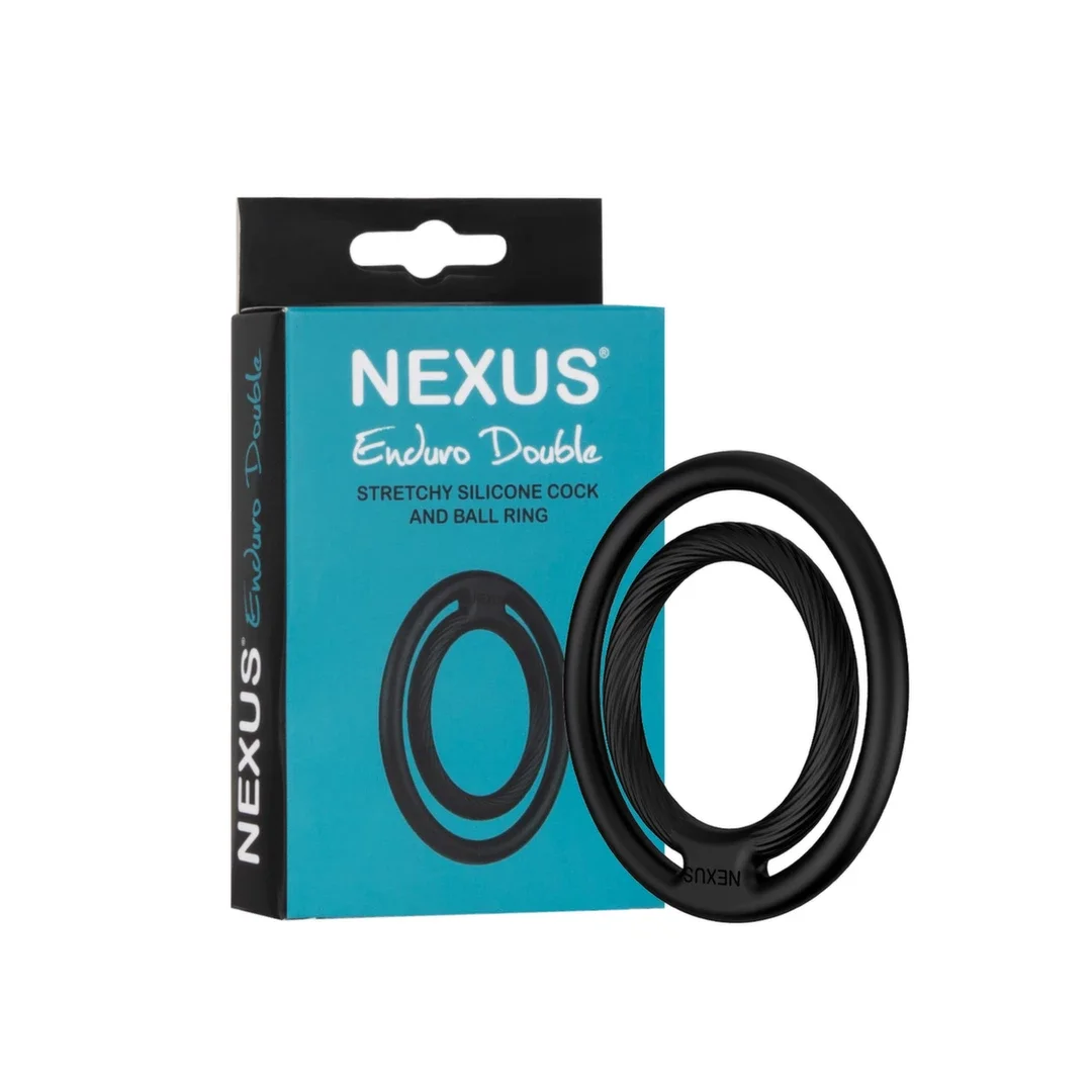 Nexus Double Ring silikonowy pierścień elastyczny uniwersalny — zdjęcie 8