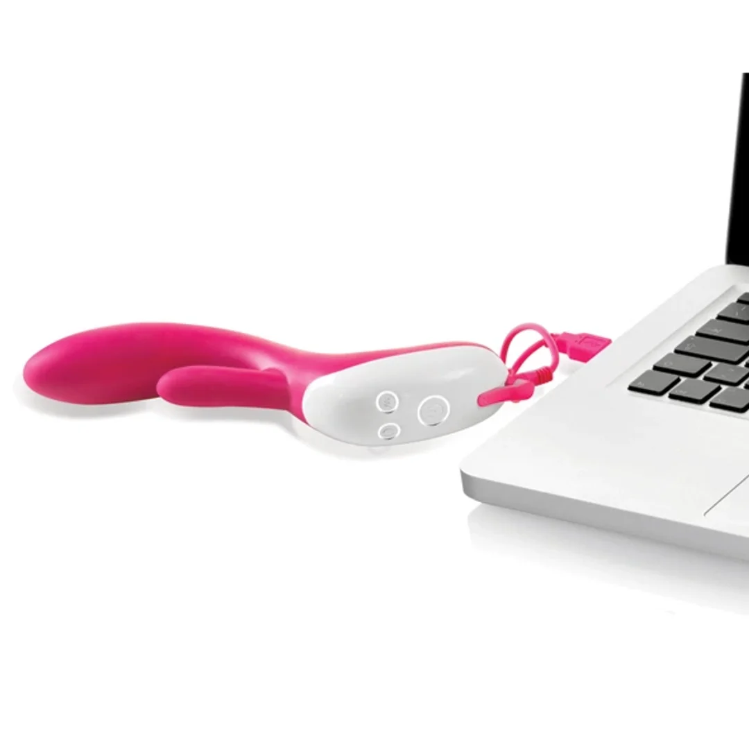 Nexus Femme Bisous - model ze stymulatorem, silikonowy, ładowany USB — zdjęcie 10