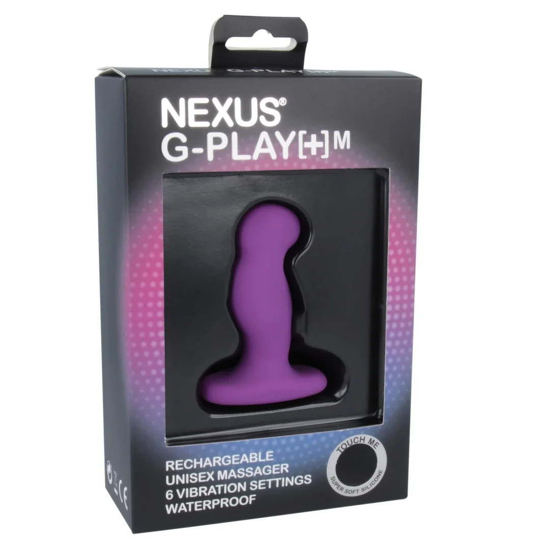 Nexus G-Play+ Medium Purple - masażer ergonomiczny z 6 trybami wibracji — zdjęcie 2