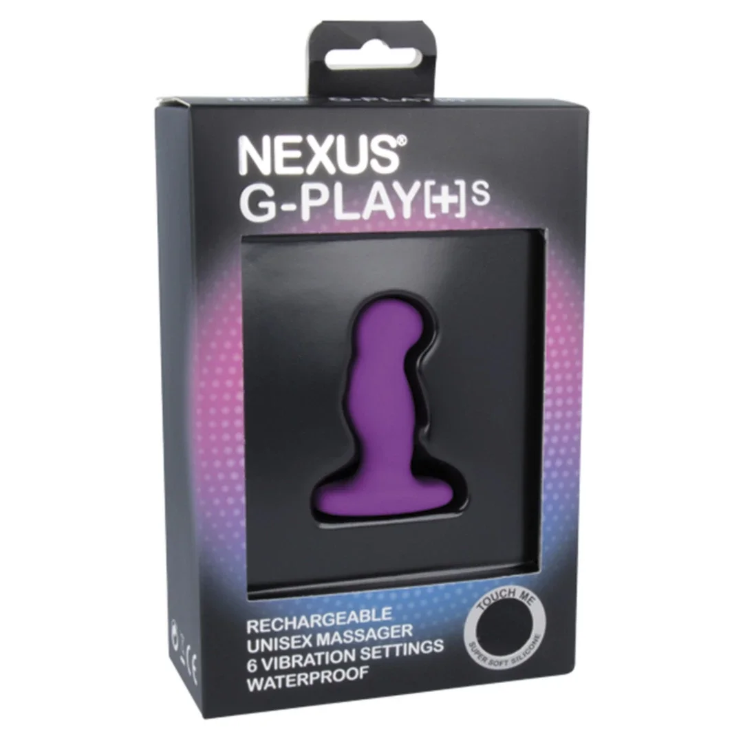Nexus G-Play+ Small Purple - wibrująca zatyczka silikonowa USB 6 trybow — zdjęcie 2