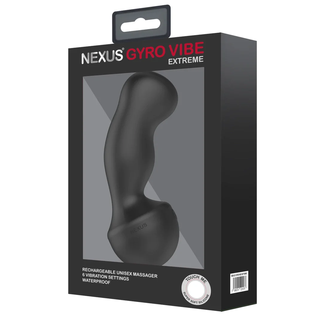 Nexus Gyro Vibe Extreme - masażer punktowy, dwa silniki, silikon, 18 cm — zdjęcie 5