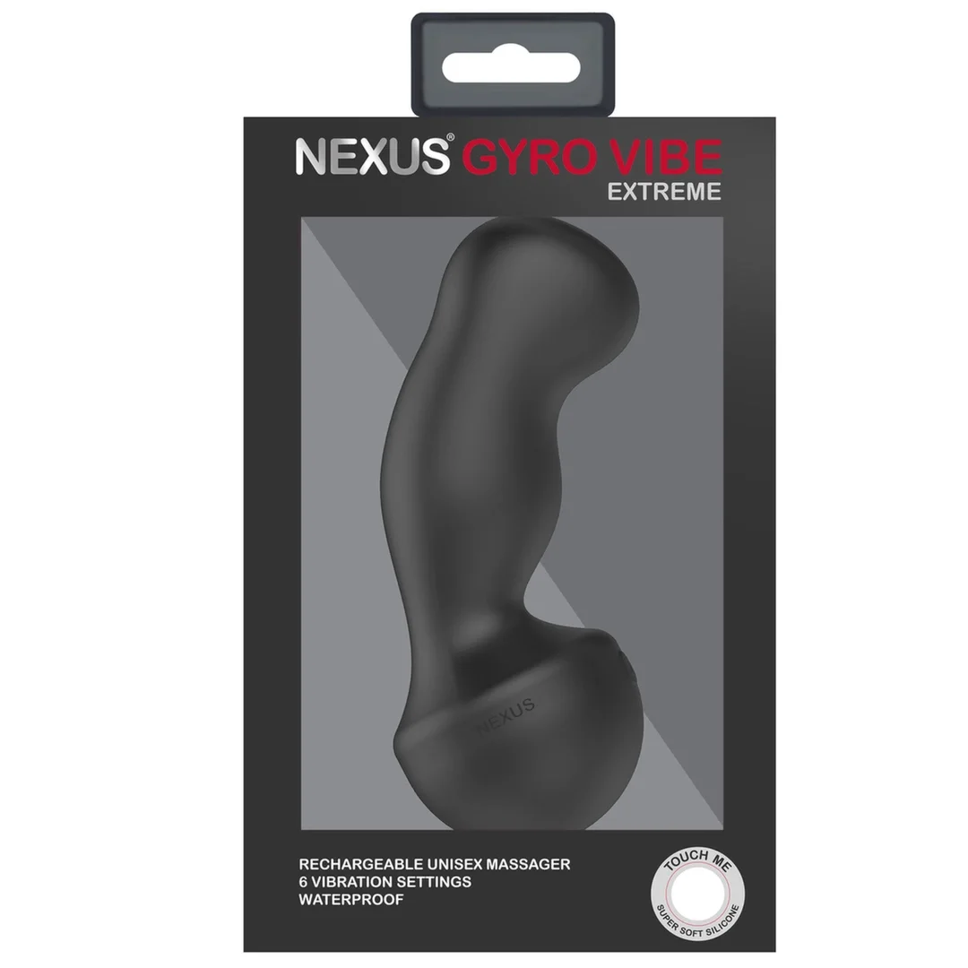 Nexus Gyro Vibe Extreme - masażer punktowy, dwa silniki, silikon, 18 cm — zdjęcie 7