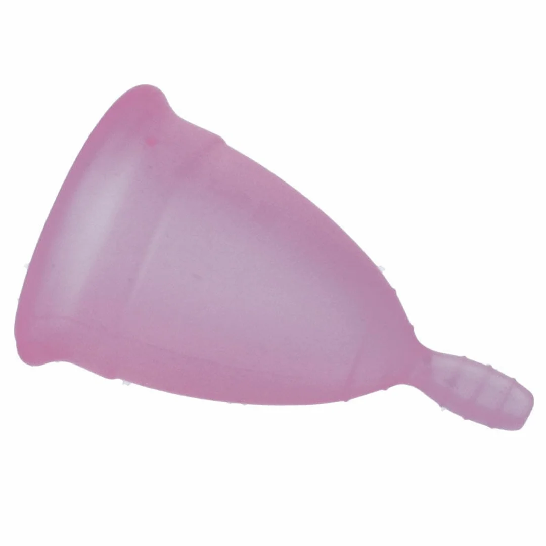 Nina Kiki kubeczek menstruacyjny L rożowy silikon medyczny — zdjęcie 3