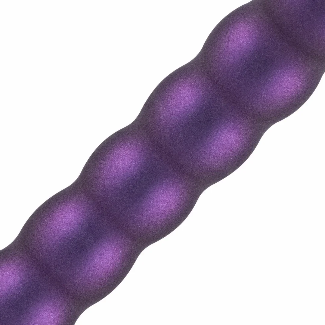 No-Parts Metallic Purple - anatomiczny model silikonowy z przyssawką 17 cm — zdjęcie 9