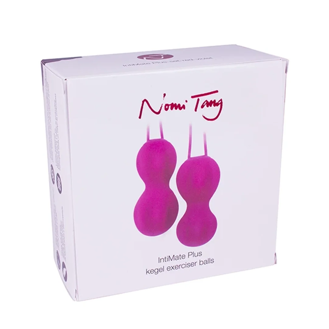 Nomi Tang IntiMate Kegel Set Plus Red Violet - zestaw do ćwiczeń mięśni — zdjęcie 5