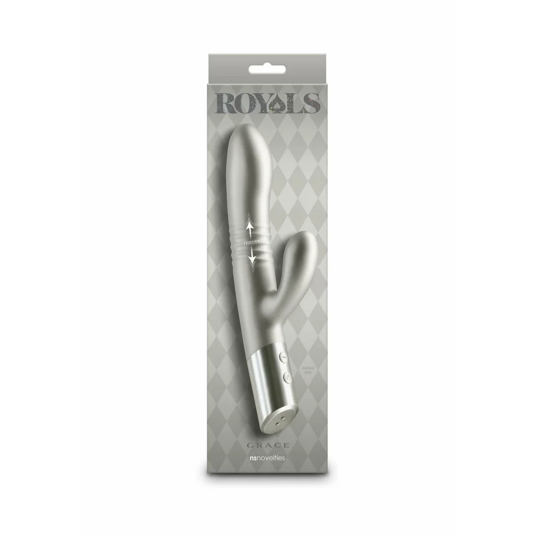 NS Novelties Royals Grace silikonowy masażer wielofunkcyjny, ładowalny USB — zdjęcie 2